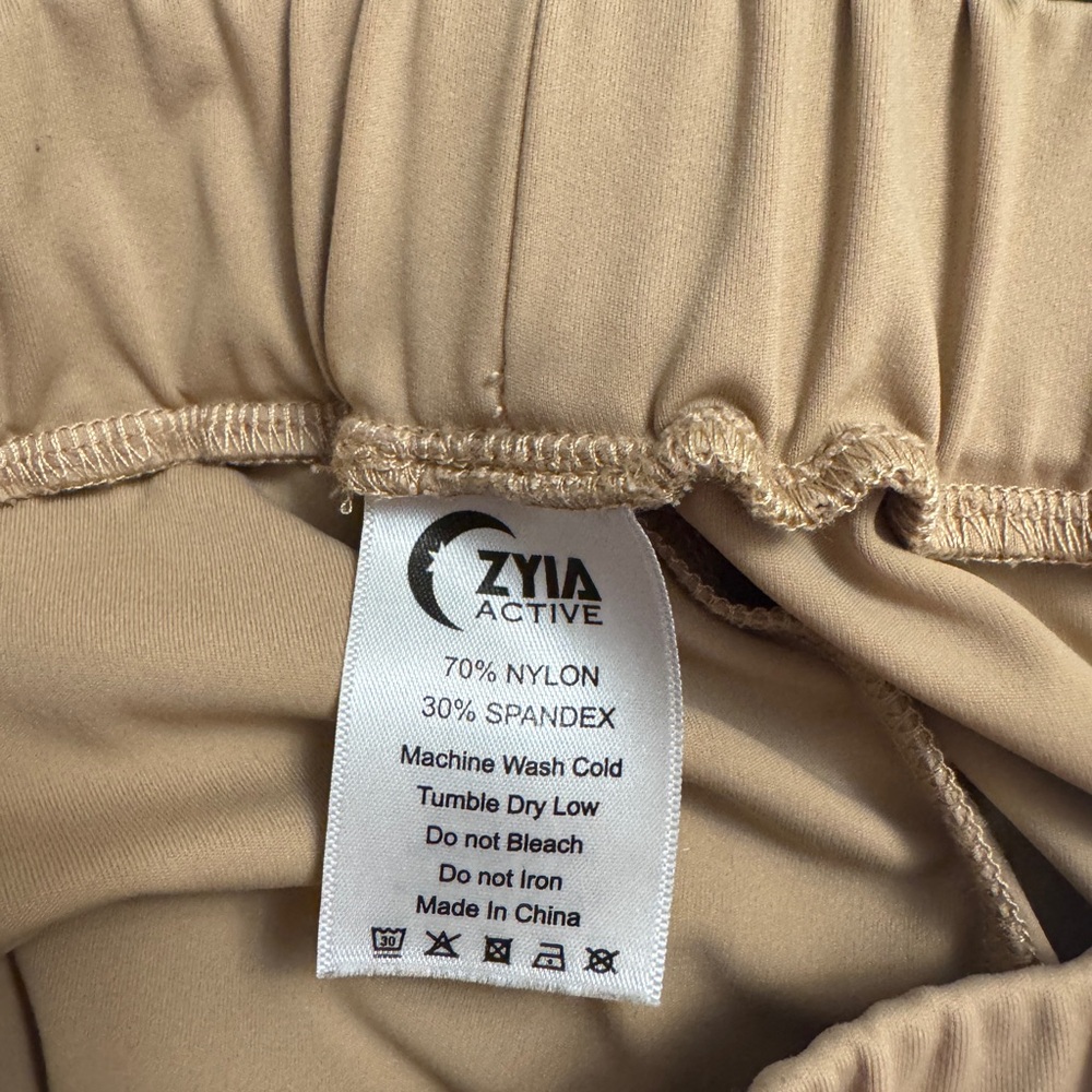ZYIA Beige Wide-Leg Pants - Picture 5 of 6